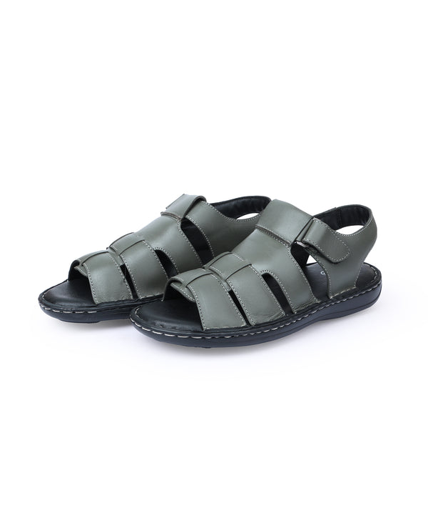 MEN LEATHER SANDAL 117457