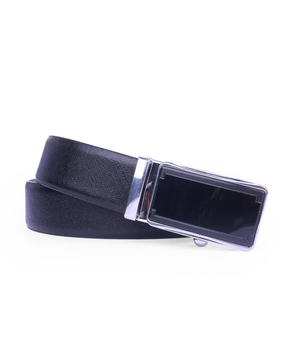 Men Leather Belt (Black)122902