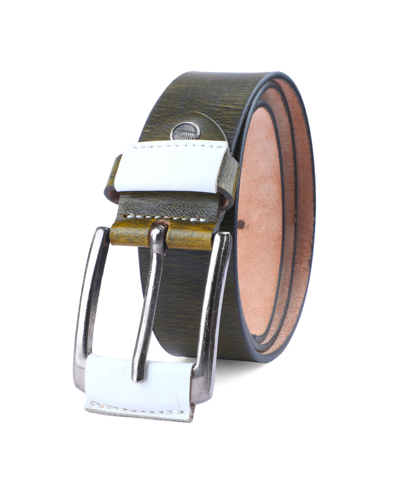 MEN LEATHER BELT 122905