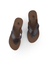 Ladies flipflop brown chappals 123406