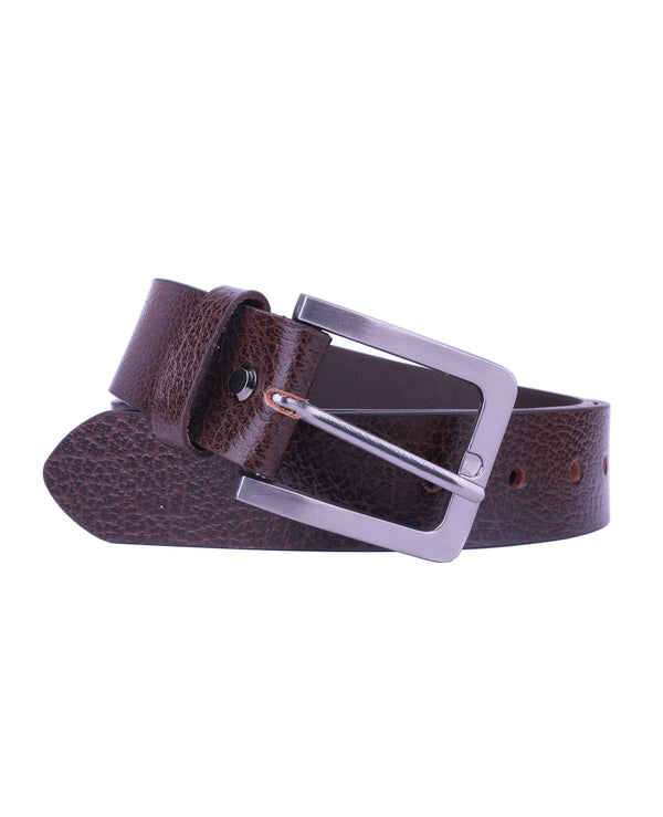 Men Leather Belt (Brown) 13876