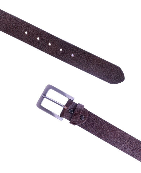 Men Leather Belt (Brown) 13876