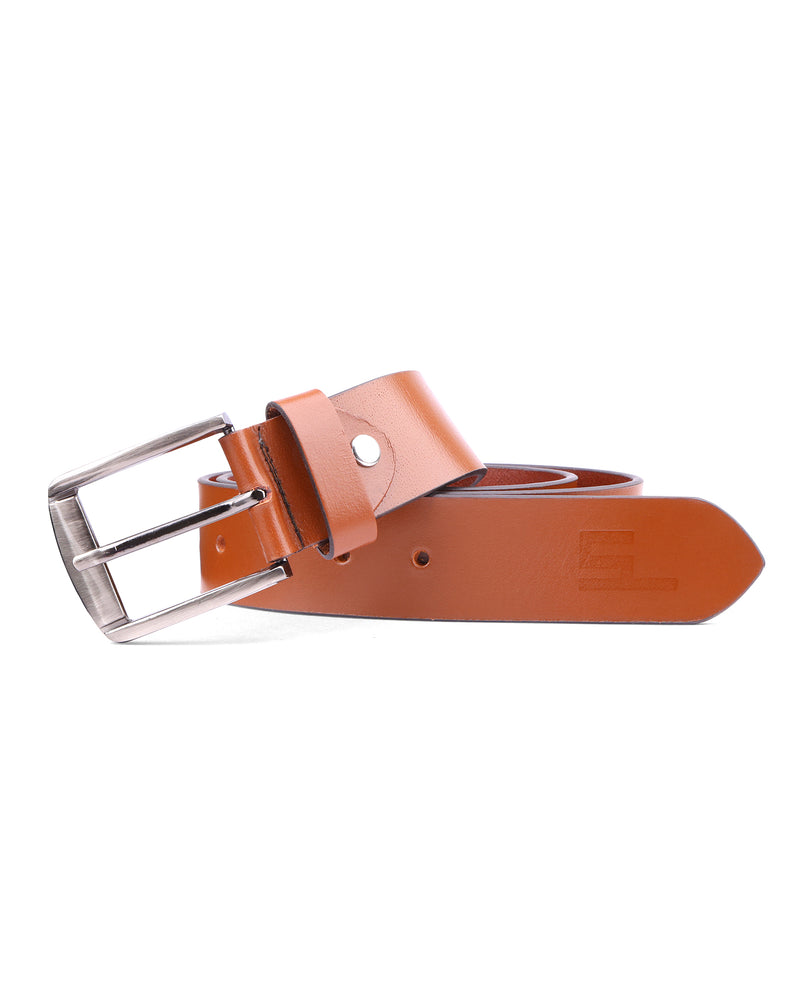 MEN LEATHER BELT TAN 13894