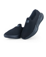 Ladies walking shoes black 163236