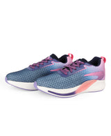 Ladies casual purple shoes 163246