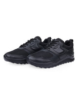 Men's Leather casual black shoes 165537
