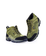 men's high ankle casual green shoes 165562