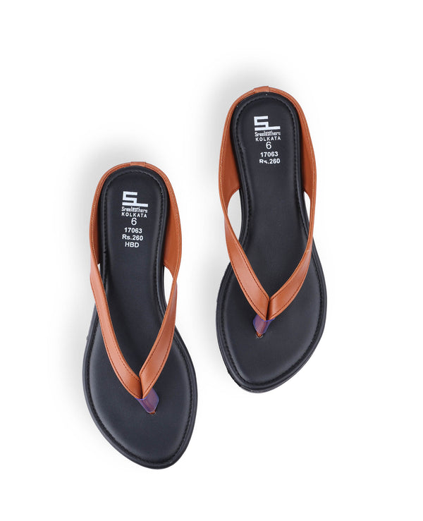 LADIES FLAT CHAPPAL 17063