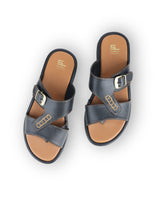 Men's brown chappals 17840
