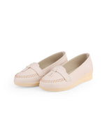 girl's belly beige shoes (5years to 12 Years) 18268