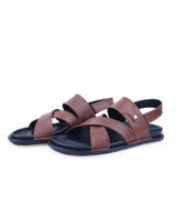 men's brown sandals 18871
