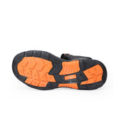 Men's black floaters 200146
