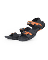 Men's black floaters 200146