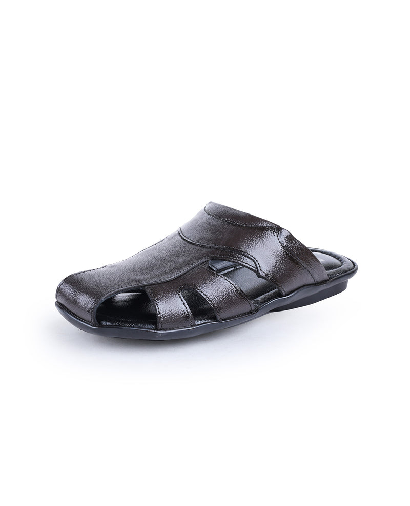 MEN LEATHER CHAPPAL 200264