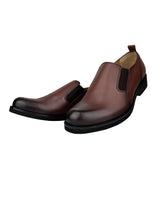 Men's premium leather brown shoes 201247