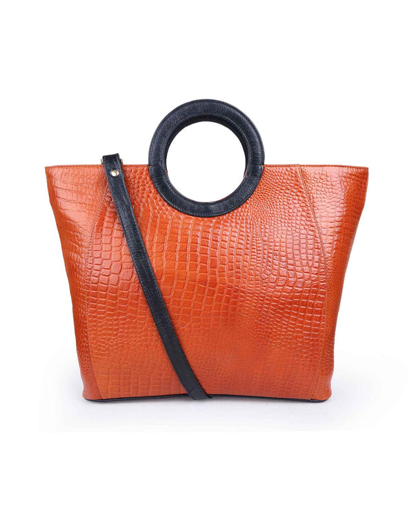 Leather Ladies Bag (BROWN)20199