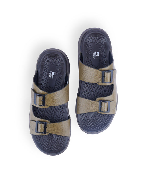 MEN LEATHER CHAPPAL 203362