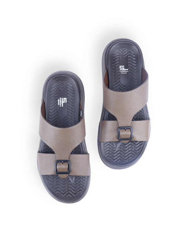 MEN LEATHER CHAPPAL 203367