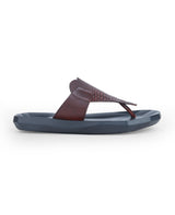Men's premium Leather comfort chappals 203389