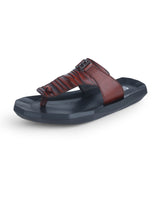 Men's premium Leather comfort chappals 203391