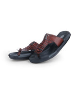 Men's premium Leather comfort chappals 203391