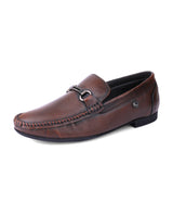 Men's premium leather loafer brown Shoes 203425