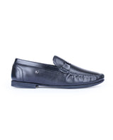 Men's premium leather loafer black Shoes 203435