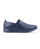 Men's leather black shoes 203437