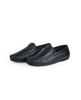 Men's leather loafer black Shoes 203444