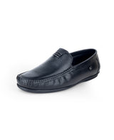 Men's premium leather loafer black Shoes 203444