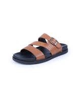 Men's Leather comfort brown Chappals 205410