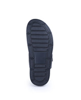 Men's premium Leather comfort black chappal 205411
