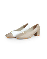 Ladies beige partywear shoes 206642