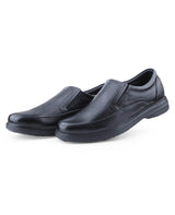 Men's premium black Leather Shoe 207303