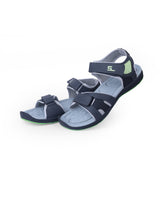 Men's black floaters 207704