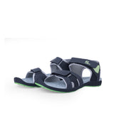 Men's black floaters 207704
