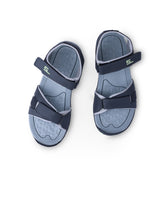 Men's black floaters 207704