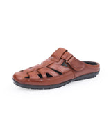 MEN LEATHER HALF SHOE 207801
