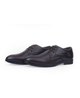 Boy's leather Brown shoes (9 Years to 13 years) 207814