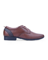 Kids leather brown shoes (9Years to 13 years) 207817
