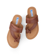 men's leather chappals 207823