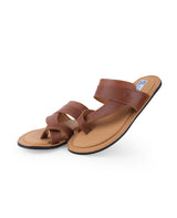 men's leather chappals 207823