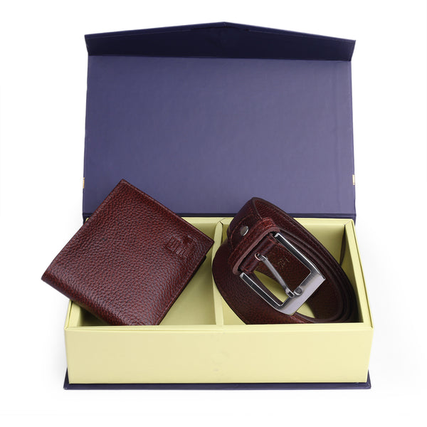 Sreeleathers mens wallet and belt sale