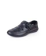 Men's Fisherman black Sandals 209006