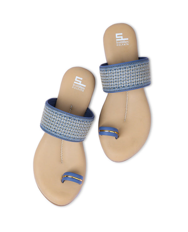 LADIES FLAT CHAPPAL 21307