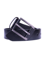Men's Leather Black Belt  22902