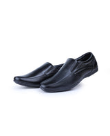 Men's Leather Formal black Shoes 23272