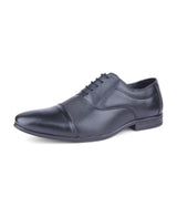 Men's premium leather black formal Shoes 23277