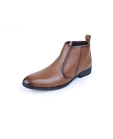 Men's leather brown Chelsea shoe 23280
