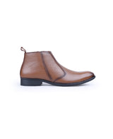 Men's leather brown Chelsea shoe 23280